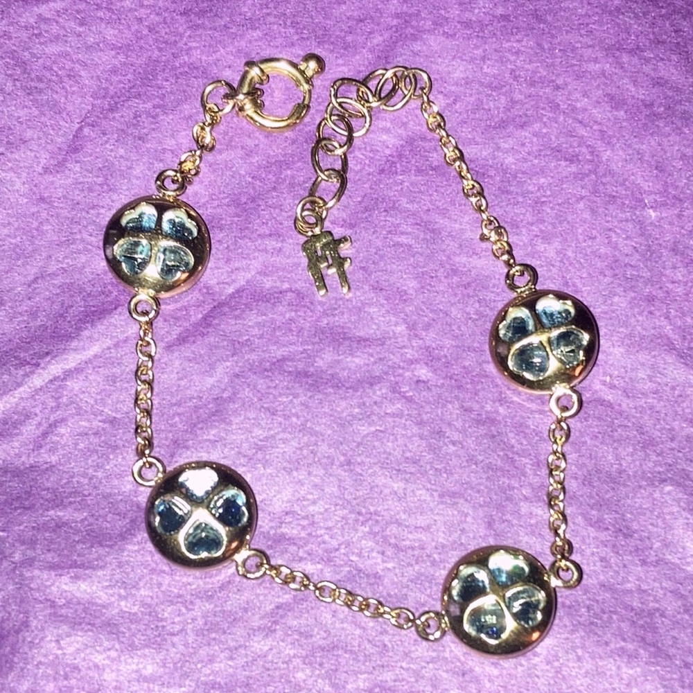 Folli Follie Vintage 4 clover bracelet